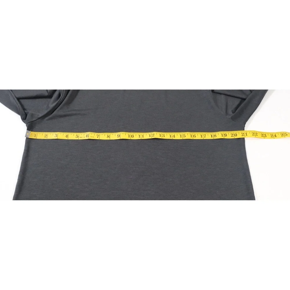 The North Face Shirt Mens L Gray FlashDry Long Sleeve Training Shoulder Vents